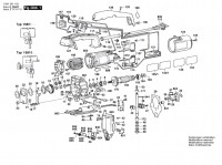 Bosch 0 601 581 141 GST 60 PB Orbital Jigsaw 110 V / GB Spare Parts GST60PB